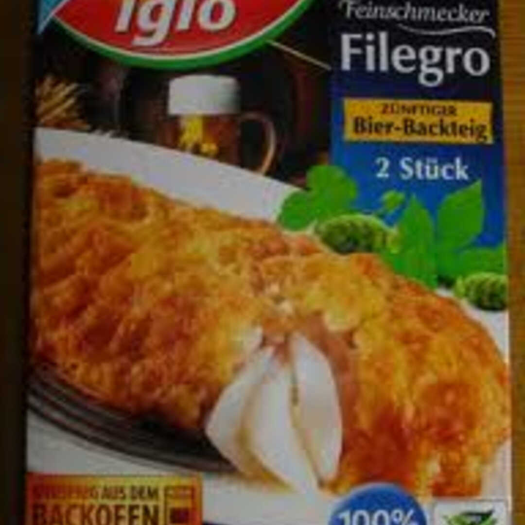 Iglo Filegro Bier-Backteig