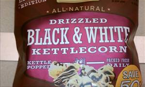 Popcorn, Indiana Drizzled Black & White Kettle Corn