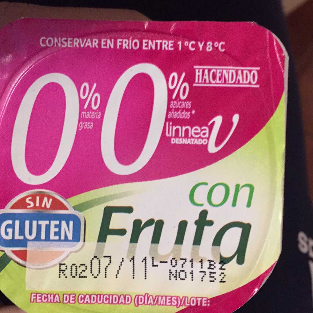 Hacendado Yogur con Fruta 0%