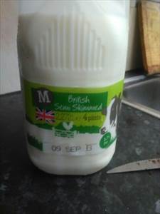Morrisons Semi-Skimmed Milk