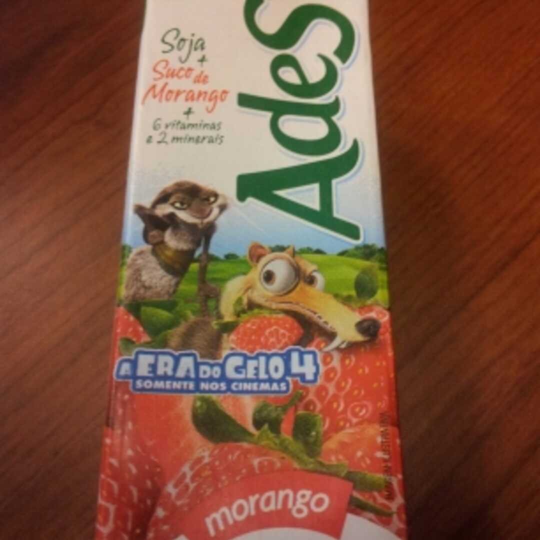 AdeS Soja + Suco de Morango
