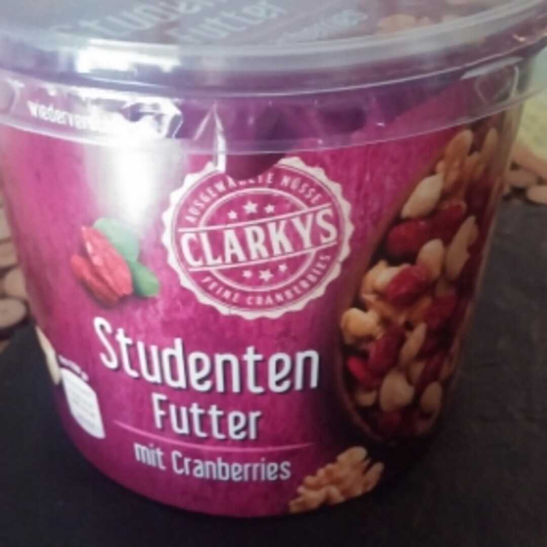 Clarky's Studenten Futter mit Cranberries