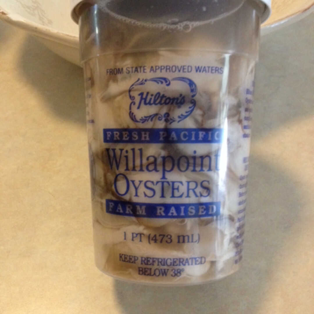 Canned Oysters