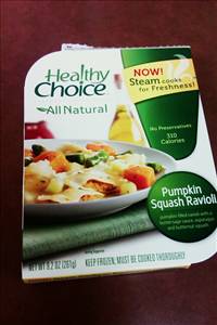 Healthy Choice Pumpkin Squash Ravioli