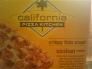 California Pizza Kitchen Crispy Thin Crust Sicilian Pizza For One