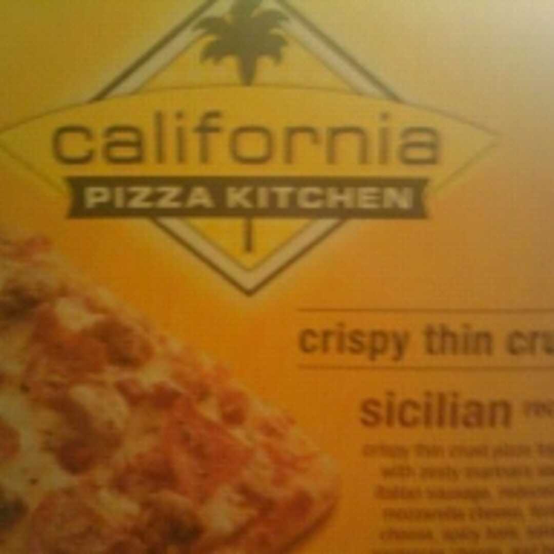 California Pizza Kitchen Crispy Thin Crust Sicilian Pizza For One