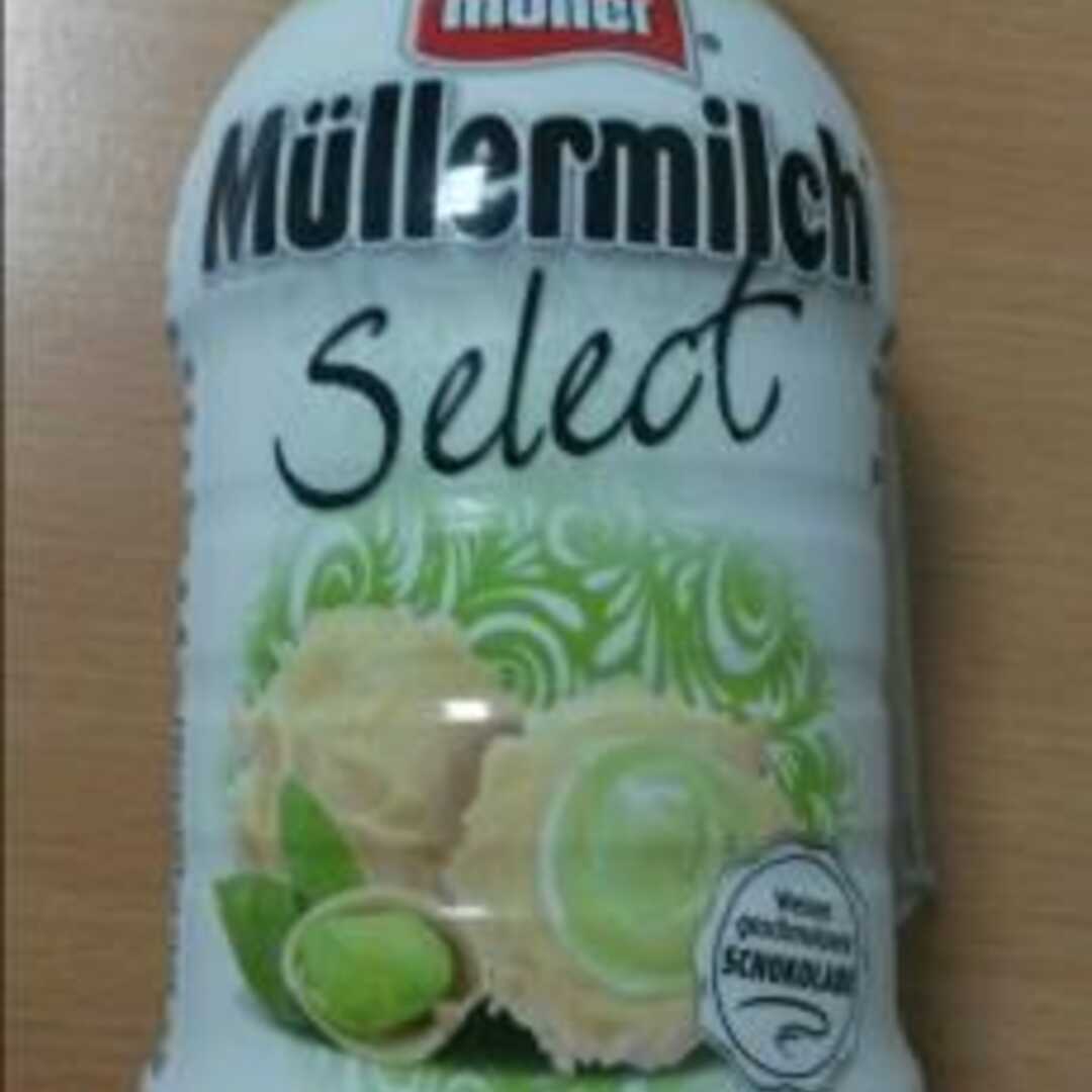 Müller Müllermilch Select Weisse Schokolade & Pistazie