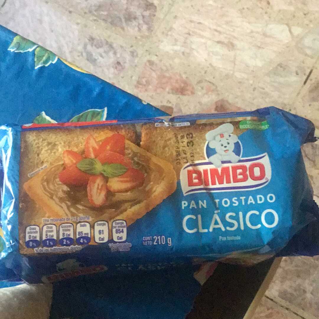 Bimbo Pan Tostado Clásico