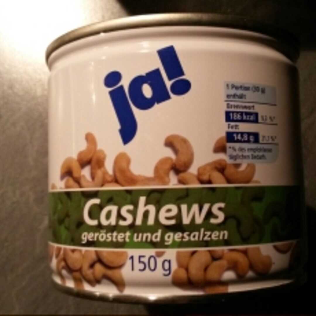 Ja! Cashews Geröstet & Gesalzen