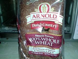 Arnold Smooth Texture 100% Whole Wheat Bread