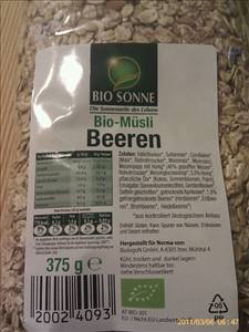 Bio Sonne Bio-Müsli Beeren