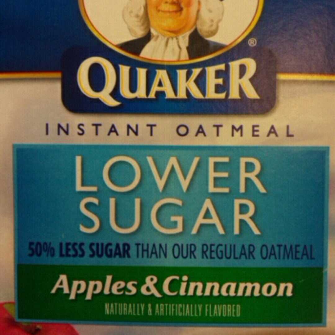 Quaker Instant Oatmeal - Lower Sugar Apples & Cinnamon