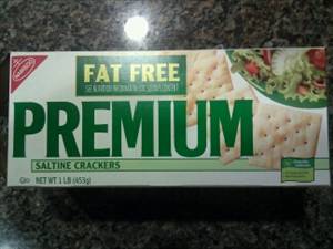 Nabisco Premium Saltine Crackers Fat Free