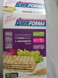 Pesoforma Cracker al Sesamo