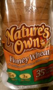 Nature's Own Light Honey Wheat Bread