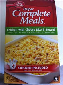 Betty Crocker Helper Complete Meals - Cheesy Chicken