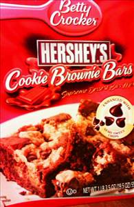 Betty Crocker Hershey's Cookie Brownie Bars Supreme Dessert Bar Mix