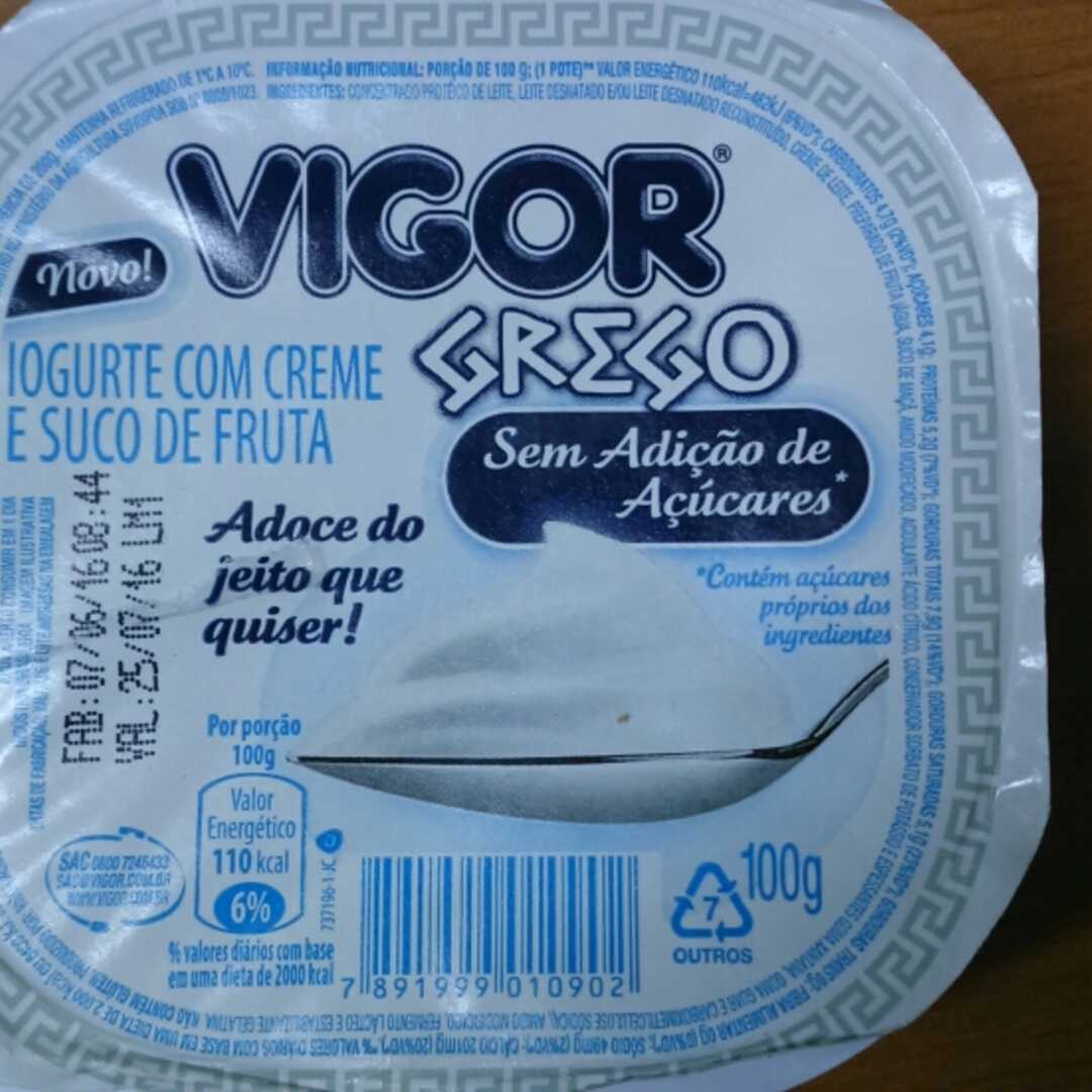 Vigor Iogurte Grego sem Adição de Açúcares