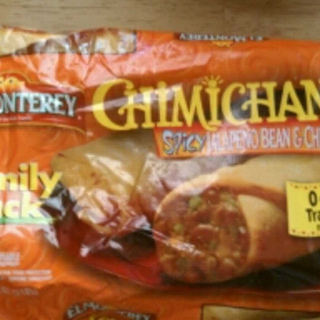 El Monterey Spicy Jalapeno Bean & Cheese Chimichangas