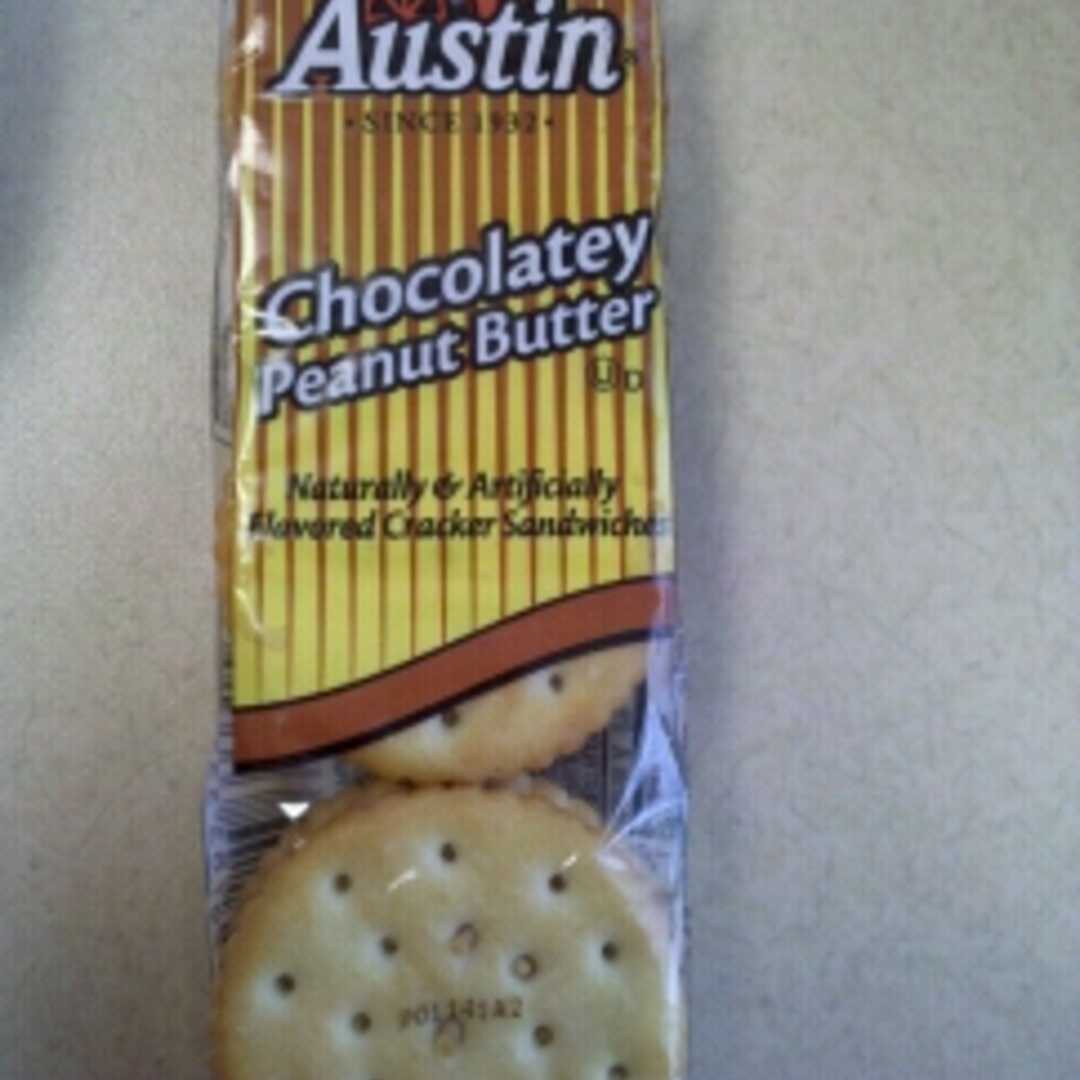 Austin Chocolatey Peanut Butter Cracker Sandwiches