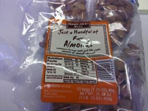 Trader Joe's Just a Handful of Raw Almonds