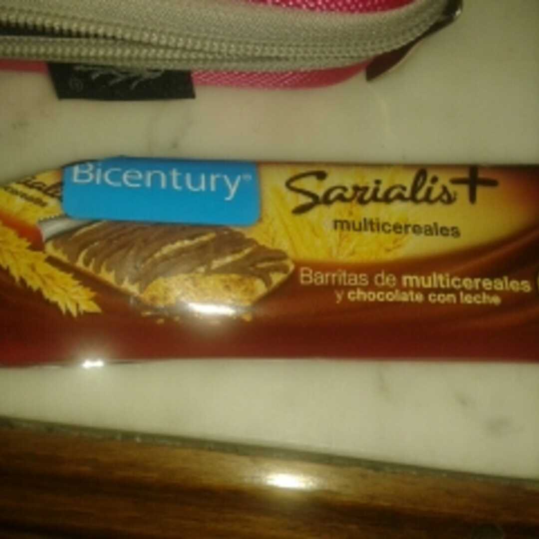 Bicentury Barritas Multicereales con Chocolate con Leche