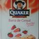 Quaker Barra de Cereal Frutillas con Crema (25g)