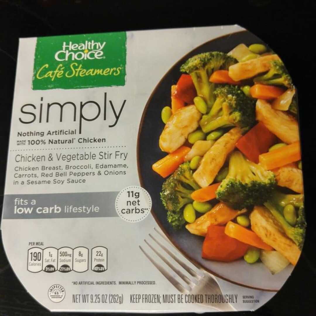 Healthy Choice Cafe Steamers Simply Chicken & Vegetable Stir Fry