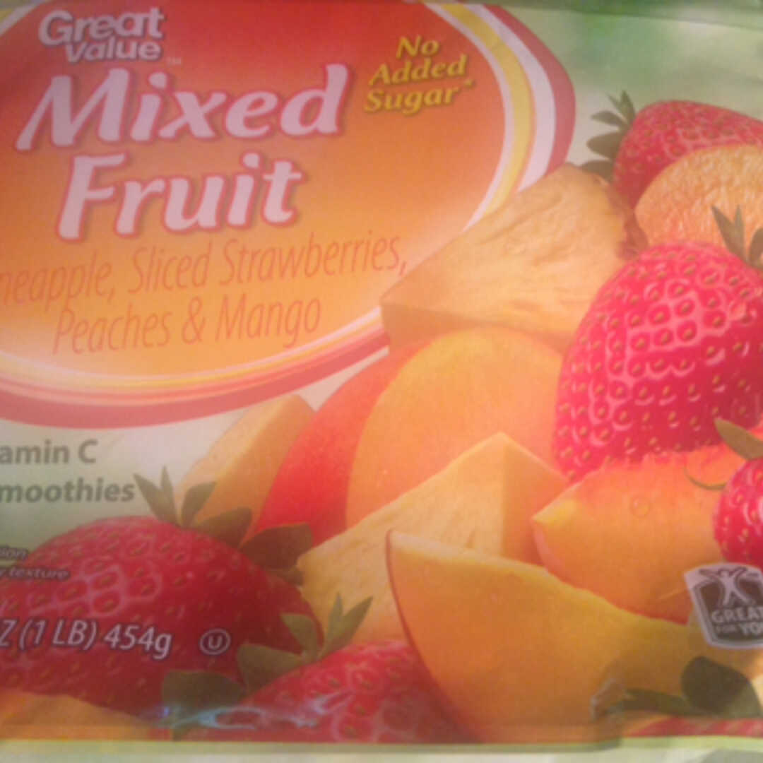 Great Value No Sugar Added Mixed Fruit