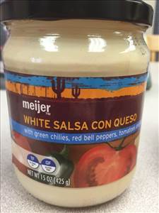 Meijer White Salsa Con Queso