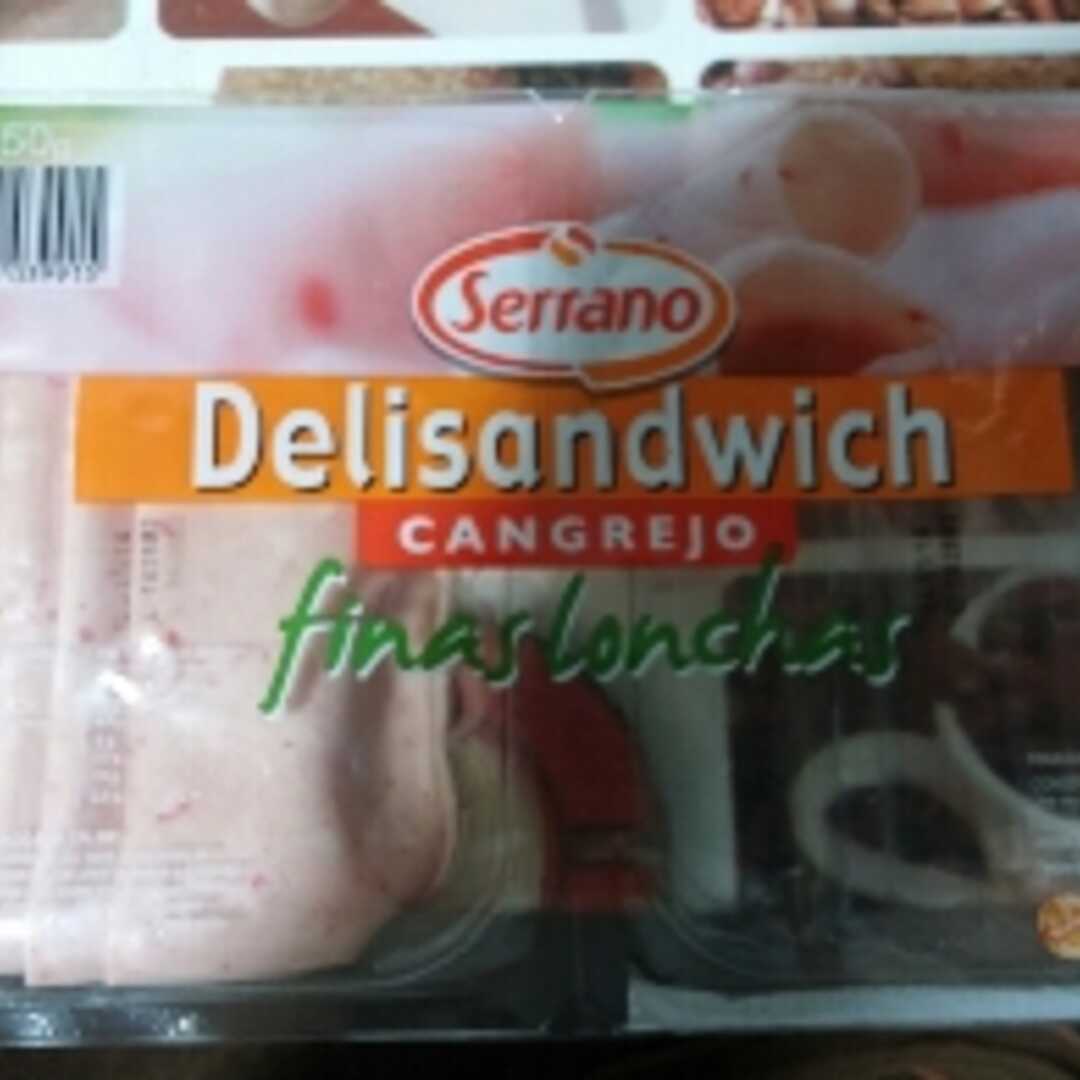 Serrano Delisándwich Cangrejo