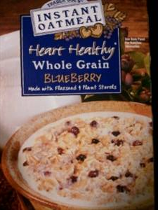 Trader Joe's Heart Healthy Whole Grain Blueberry Instant Oatmeal