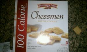 Pepperidge Farm Chessman Butter Cookies - 100 Calorie Pouch