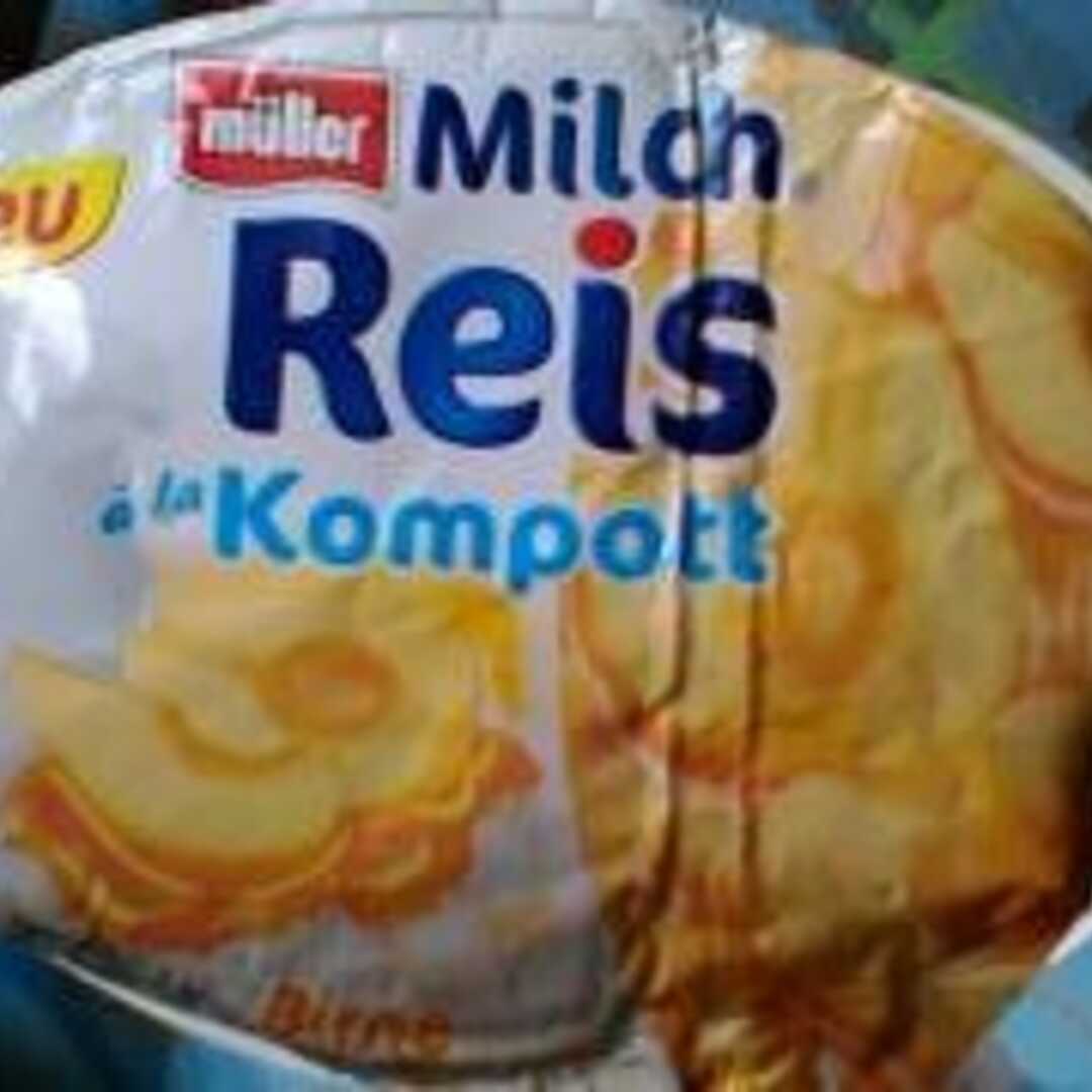 Müller Milchreis Kompott Birne