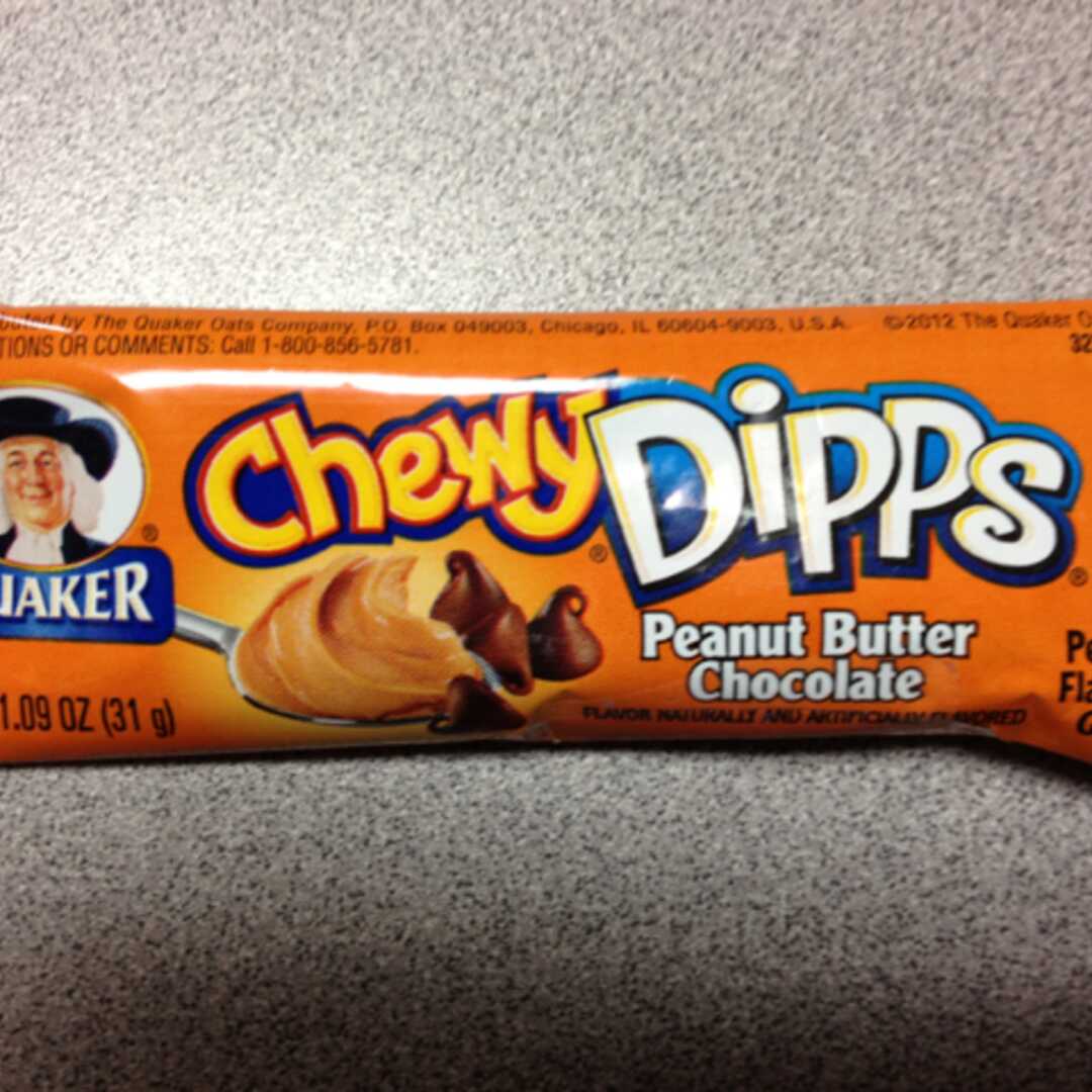 Quaker Chewy Dipps Granola Bars - Peanut Butter Chocolate