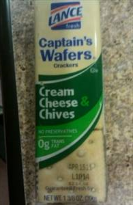 Lance Captain's Wafers Cream Cheese and Chives