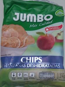 Jumbo Chips Manzanas Deshidratadas