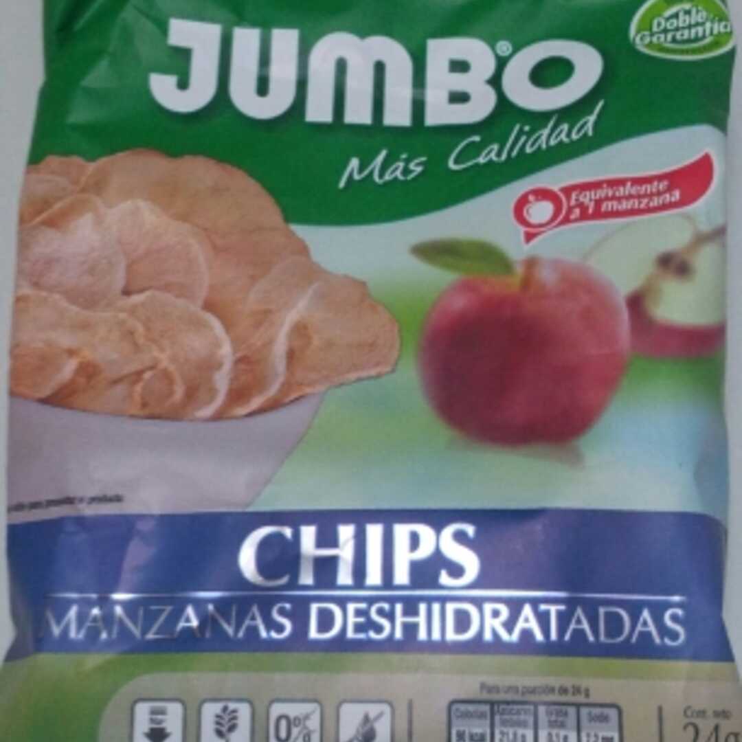 Jumbo Chips Manzanas Deshidratadas