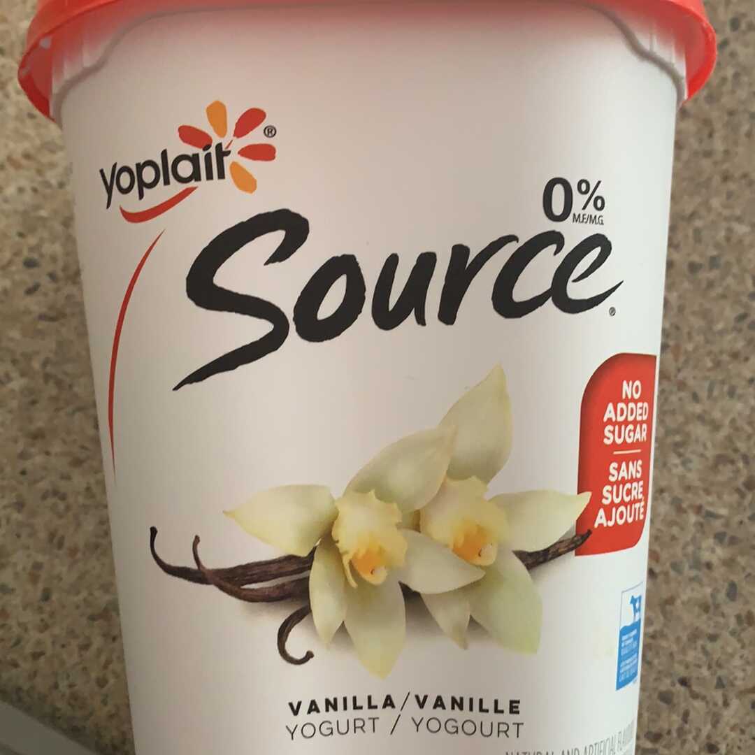Yoplait Source 0% Vanilla Yogurt