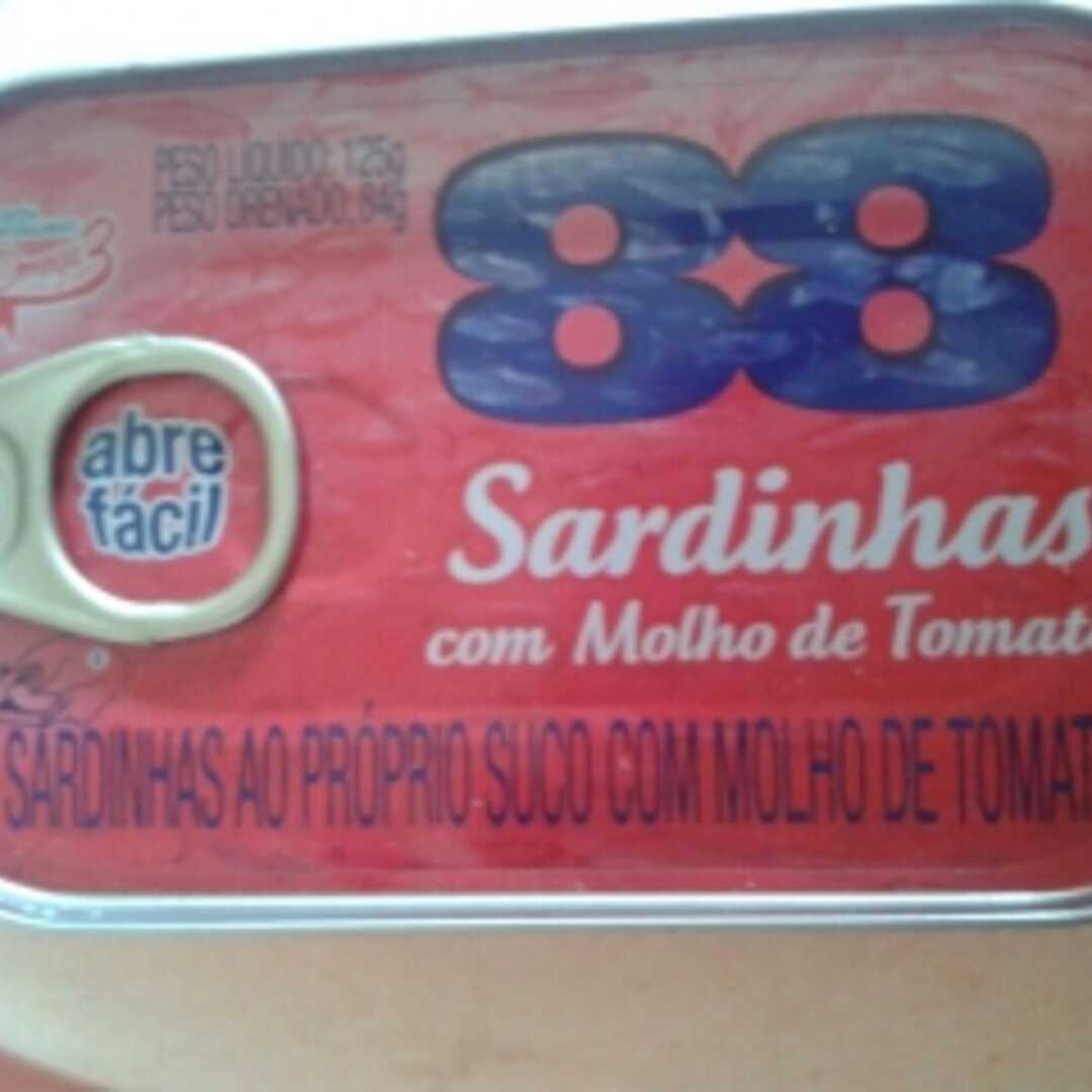 88 Sardinhas com Molho de Tomate