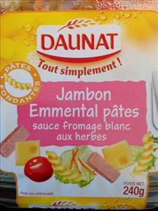 Daunat Salade Jambon Emmental Pâtes