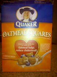Quaker Oatmeal Squares Cereal - Cinnamon