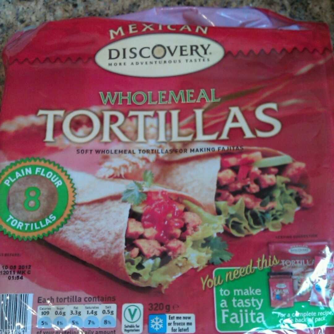 Discovery Wholemeal Tortillas