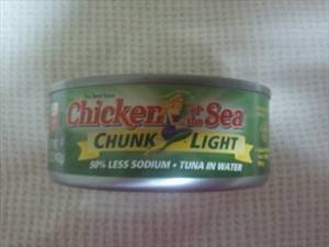 Chicken of the Sea Chunk Light Tuna in Water (50% Less Sodium)