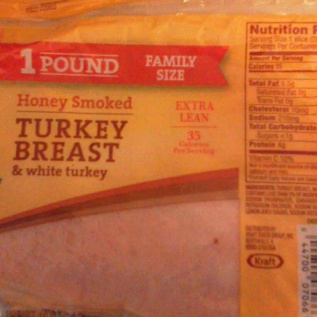 Oscar Mayer Honey Smoked Turkey Breast & White Turkey
