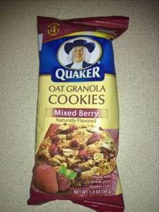 Quaker Oat Granola Cookies - Mixed Berry