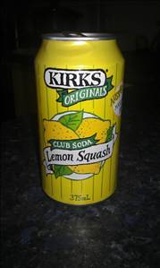 Kirks Club Soda Lemon Squash (Can)