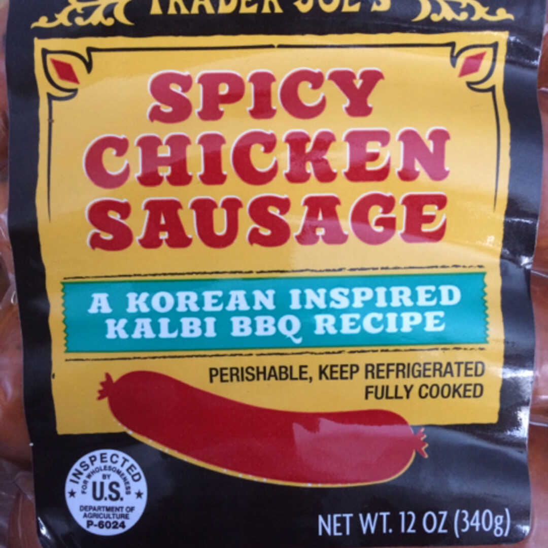 Trader Joe's Spicy Chicken Sausage Kalbi BBQ Recipe