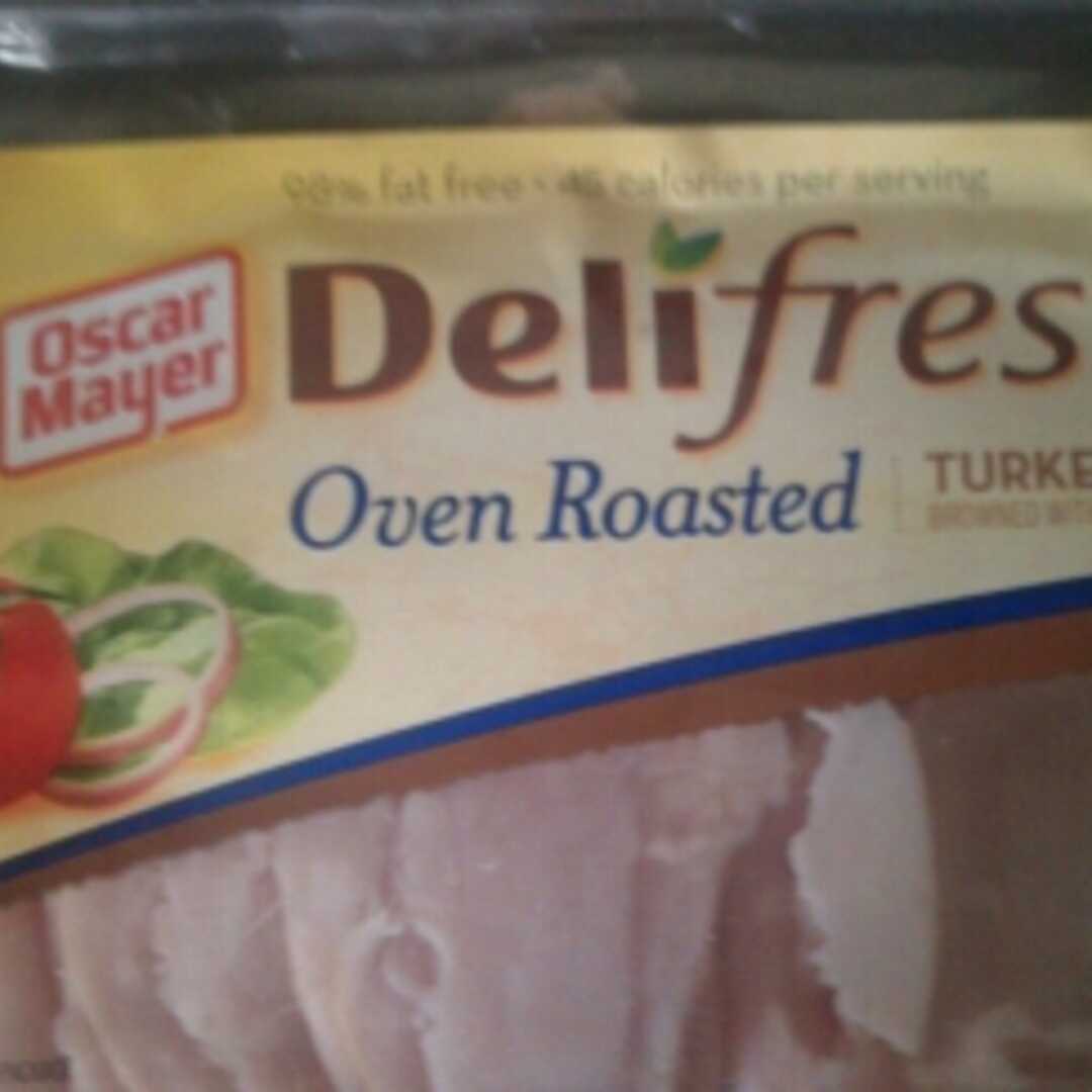 Oscar Mayer Deli Fresh Oven Roasted Shaved Turkey Breast