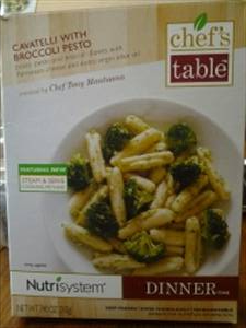 NutriSystem Cavatelli with Broccoli Pesto